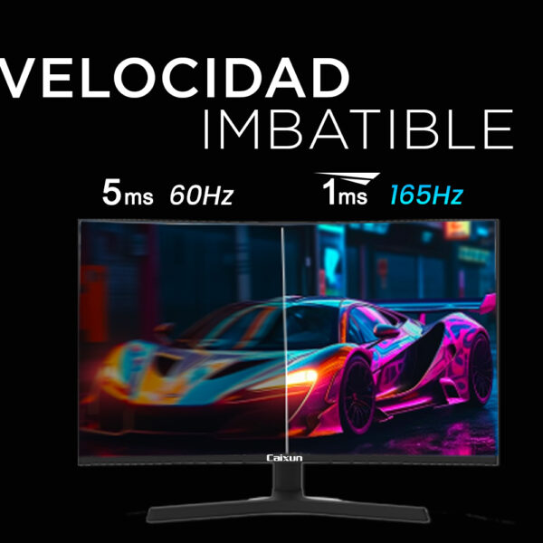 Monitor Gamer Curvo 27” QHD C27C2Q - Imagen 6