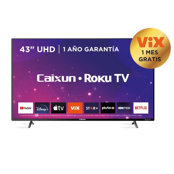 Smart TV 43” UHD ROKU - Caixun