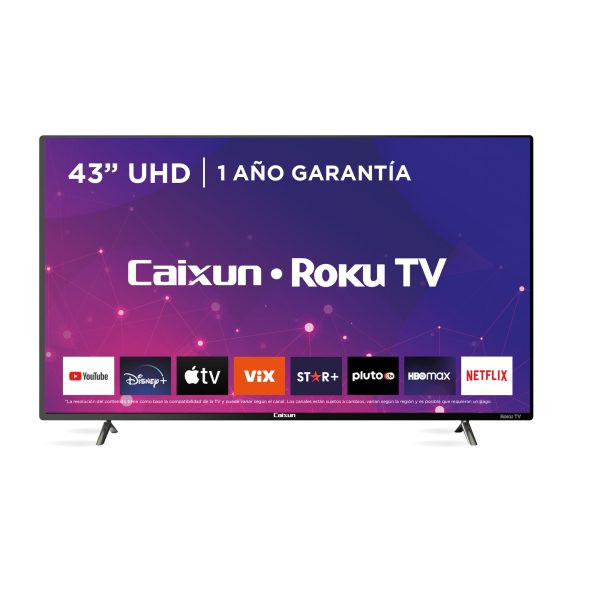 Smart TV 43” UHD ROKU - Caixun