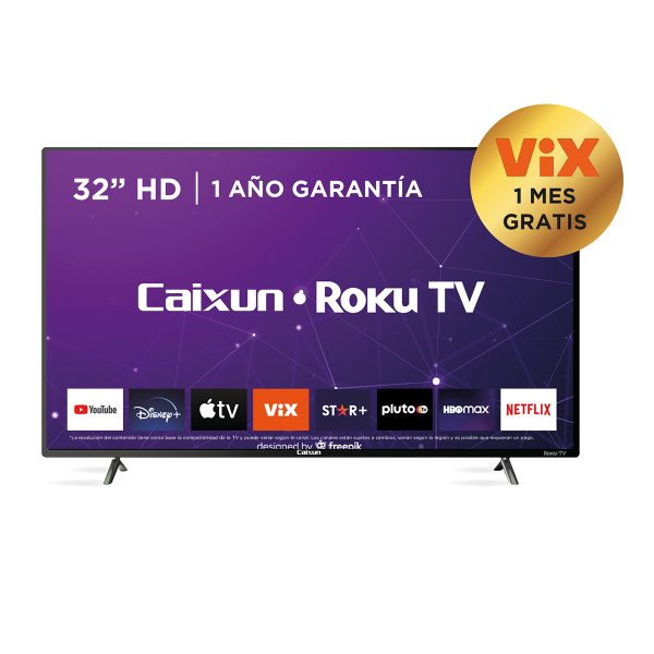 Smart TV 32” HD ROKU - Caixun