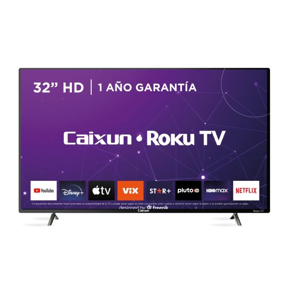 Smart TV 32” HD ROKU - Caixun