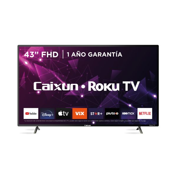 Smart TV 43” FHD ROKU - Caixun