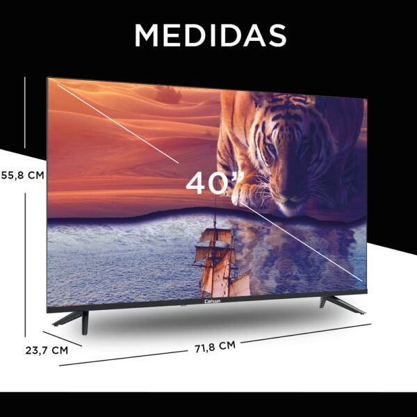 Smart TV 40” FHD ROKU - Imagen 4