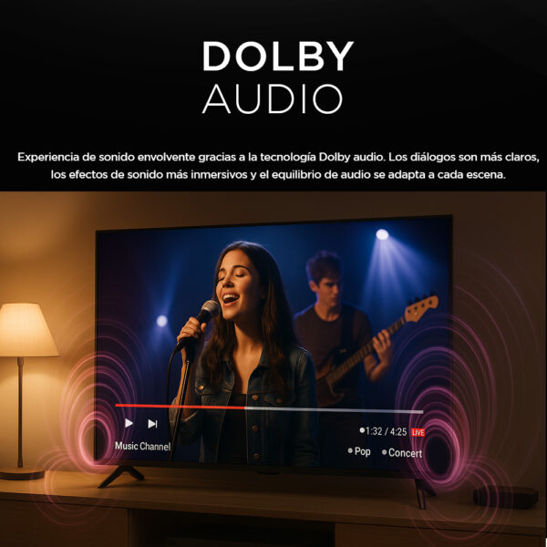 Smart TV 43” FHD ROKU - Imagen 5