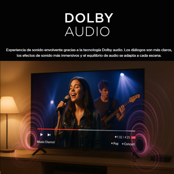 Smart TV 40” FHD ROKU - Imagen 5