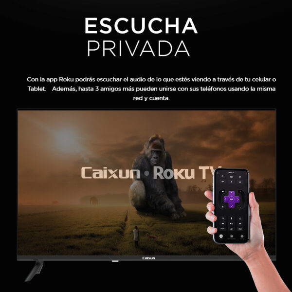 Smart TV 43” FHD ROKU - Imagen 7