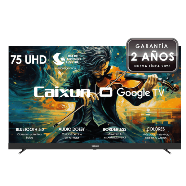 Smart TV 75” UHD Google TV