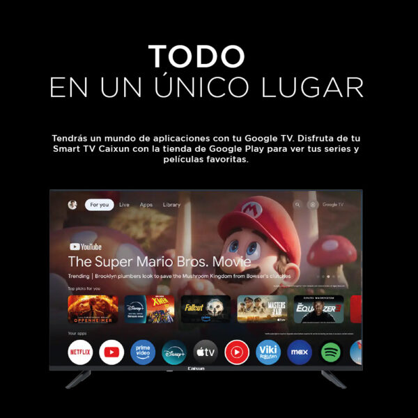 Smart TV 50” UHD Google TV - Imagen 2