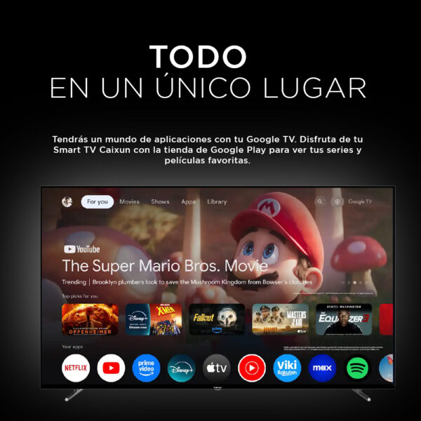 Smart TV 75” UHD Google TV - Imagen 2