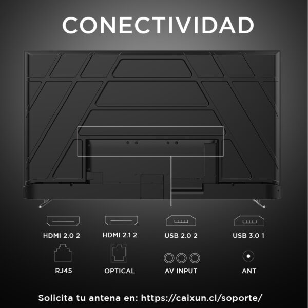 Smart TV 75” UHD Google TV - Imagen 3