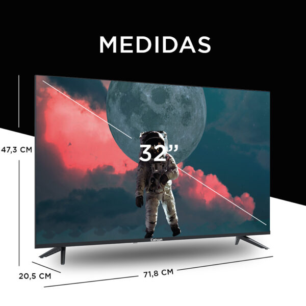 Smart TV 32” HD Google TV - Imagen 4