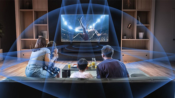 audio ATMOS, smart tv