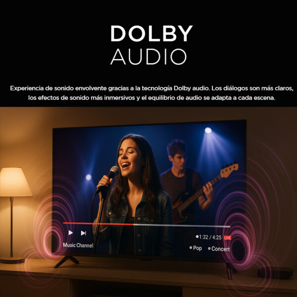 Smart TV 50” UHD Google TV - Imagen 5