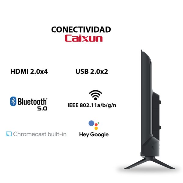 Smart TV 50” UHD Google TV - Caixun