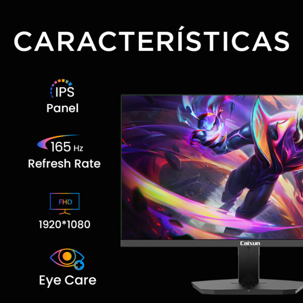 Monitor Gamer Plano 27" FHD C27F4F - Imagen 2