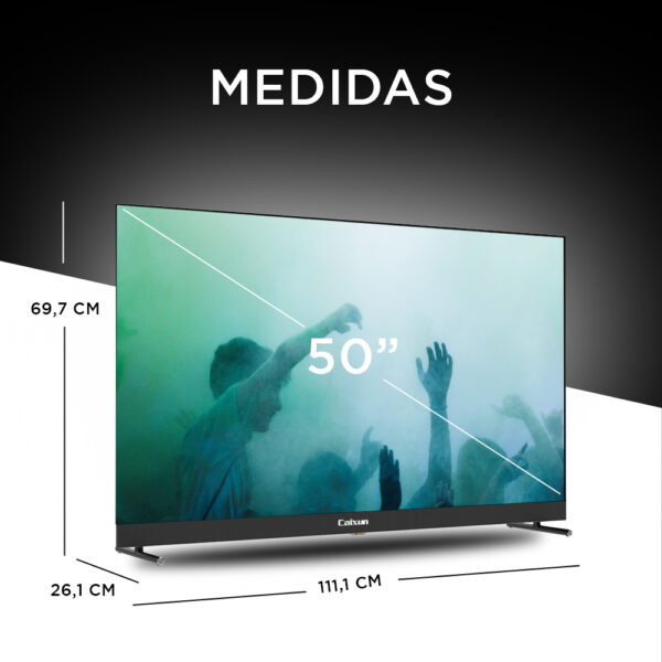 Smart TV 50” UHD Karaoke Google TV - Imagen 6